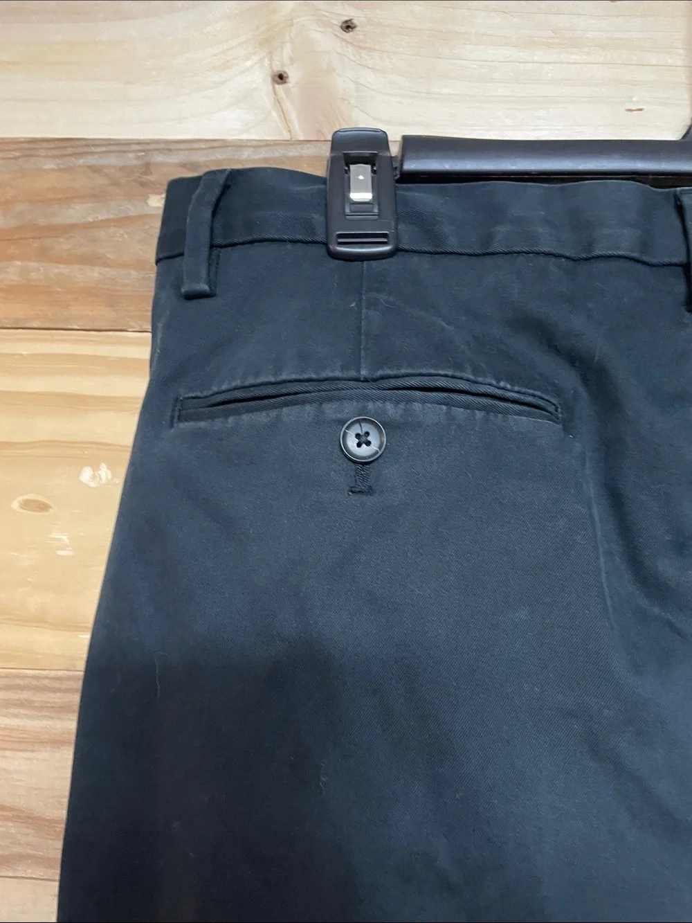 Banana Republic Aiden Slim Fit size 33x32 Black Dress Pants Straight Leg